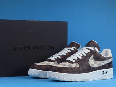 nike air force 1 louis vuitton brown